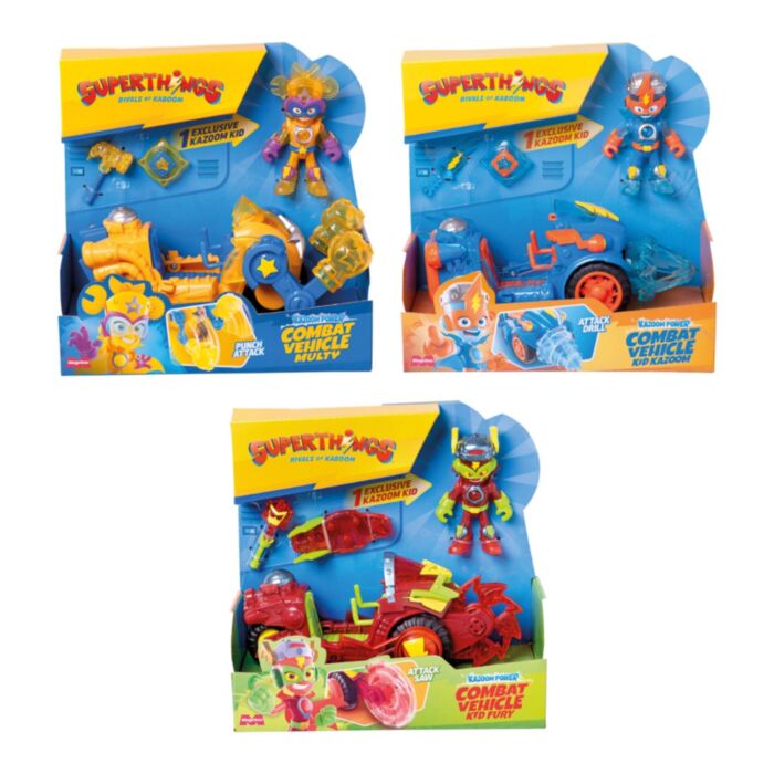 Superthings Μικροπλάσματα Οχήματα Μάχης Για 3+ Χρονών
