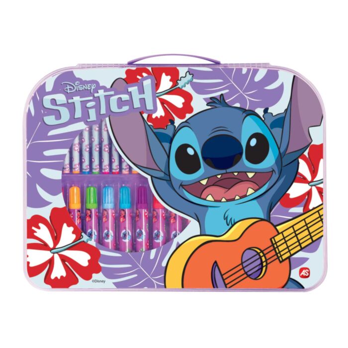 AS Art Case Σετ Ζωγραφικής Disney Stitch Για 3+ Χρονών