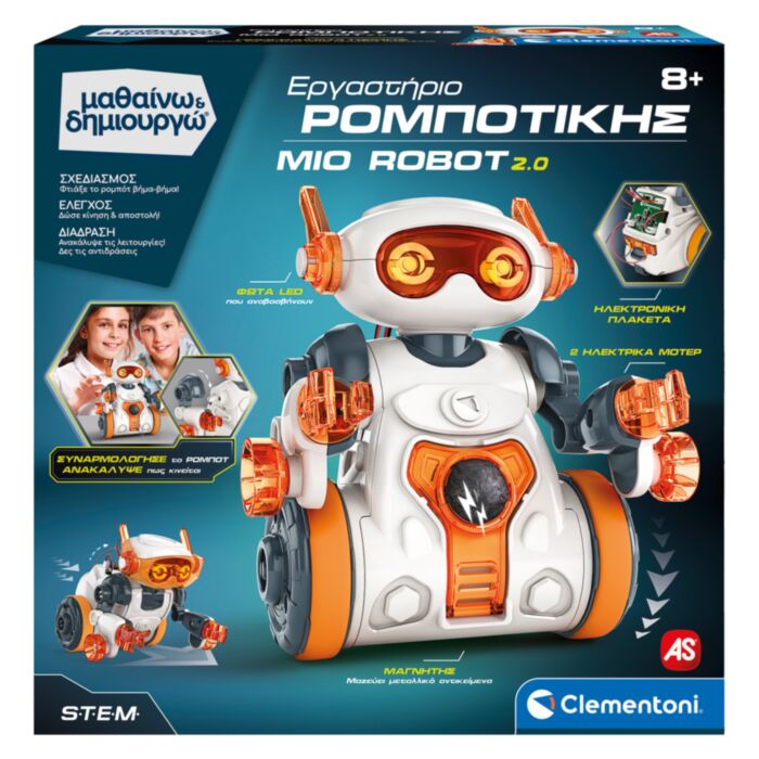 Science And Play Robotics Educational Game Robotics Laboratory Mio Robot 2.0 For Ages 8+