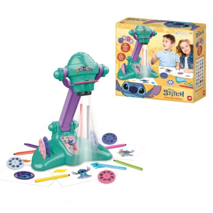 AS Disney Stitch Painting Projector for Ages 3+
