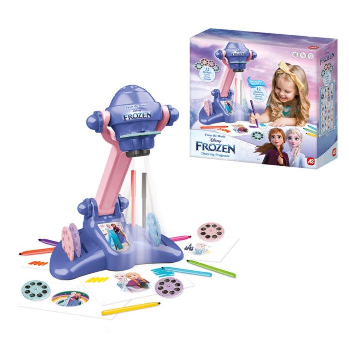 AS Προτζέκτορας Ζωγραφικής Disney Frozen Για 4+ Χρονών