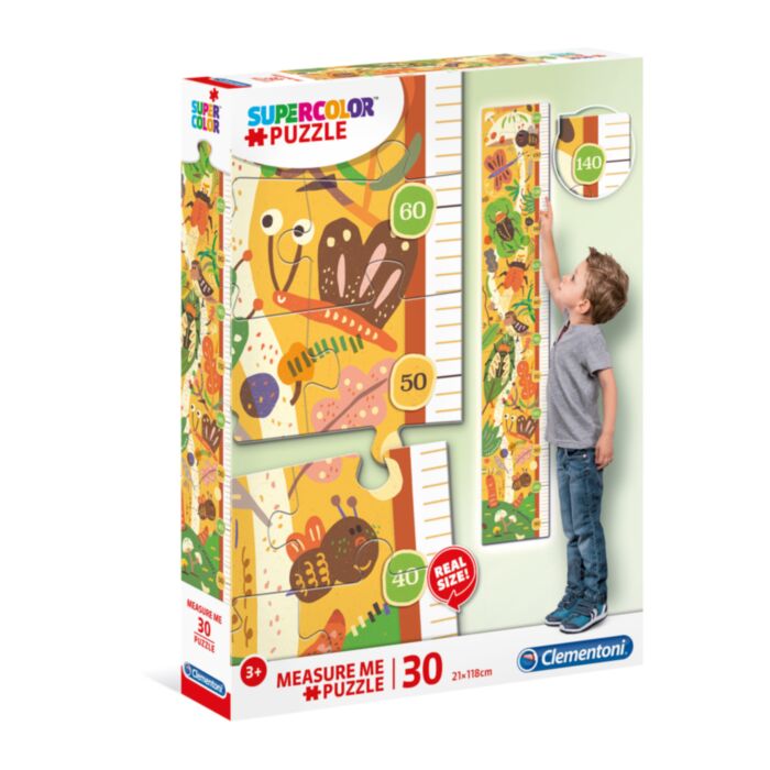 Clementoni Kids Puzzle Maxi Super Color Measure With 30 pcs