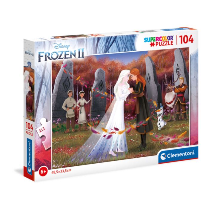 Clementoni Kids Puzzle Super Color Frozen 2 104 pcs
