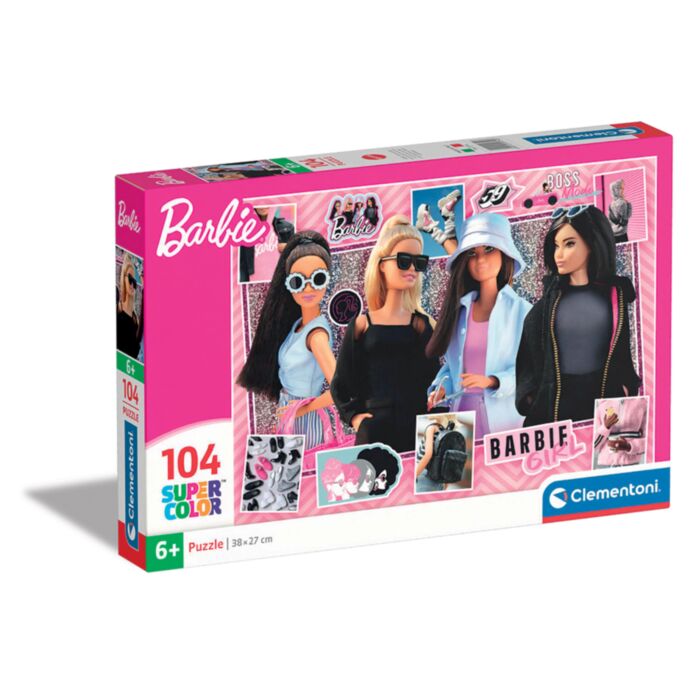 Clementoni Kids Puzzle Glowing Lights Barbie 104 pcs