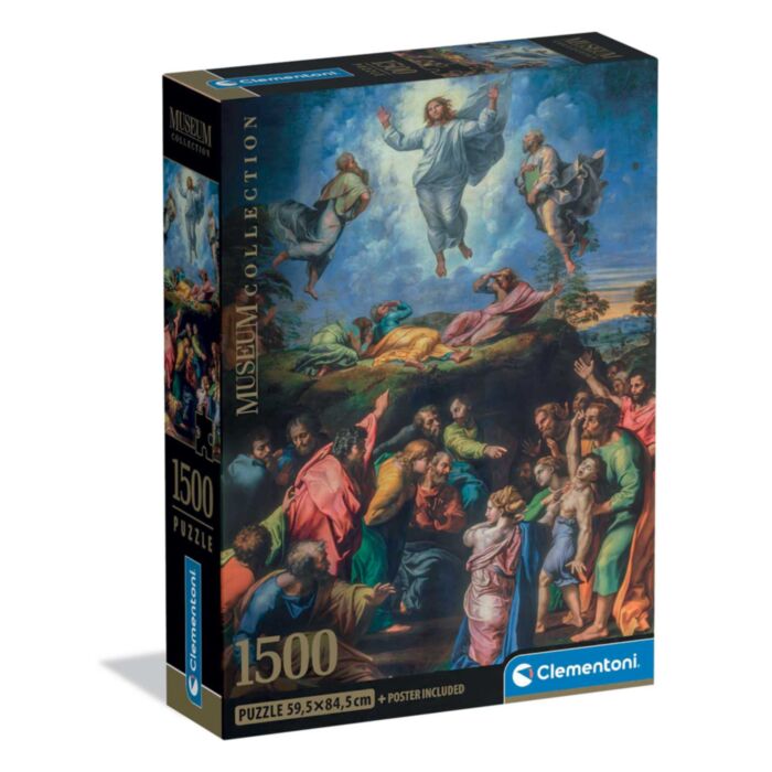 Clementoni Puzzle Museum Collection Raphael: Transfiguration 1500 pcs - Compact Box