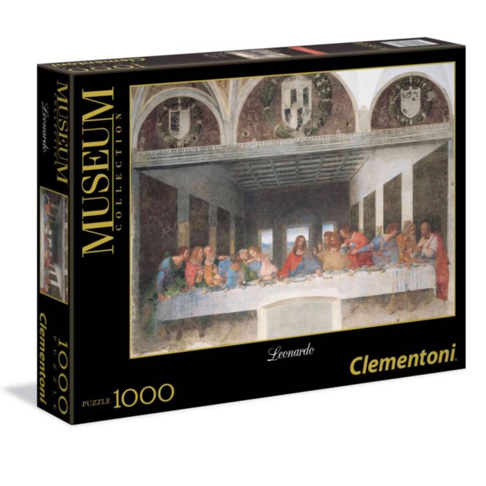 Clementoni Puzzle Museum Collection Leonardo Da Vinci: The Last Super 1000 pcs