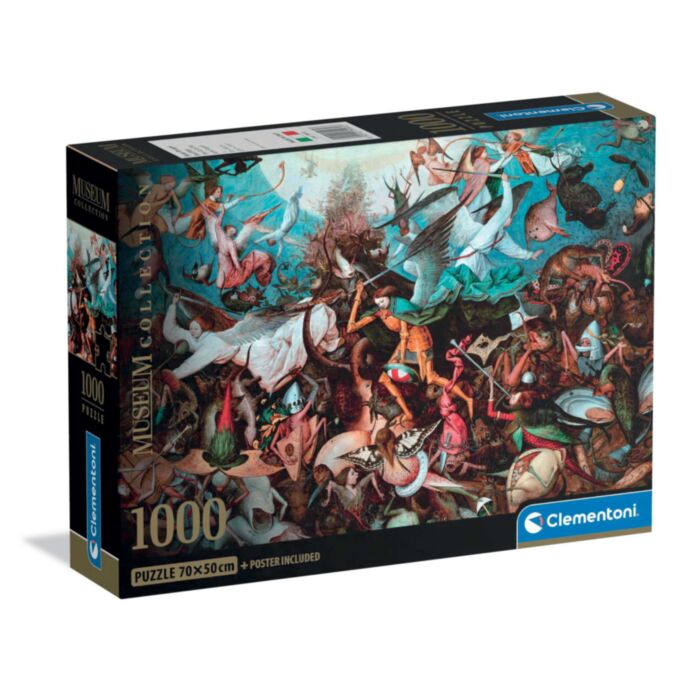 Clementoni Puzzle Museum Collection Bruegel: The Fall of Rebels Angels 1000 pcs - Compact Box
