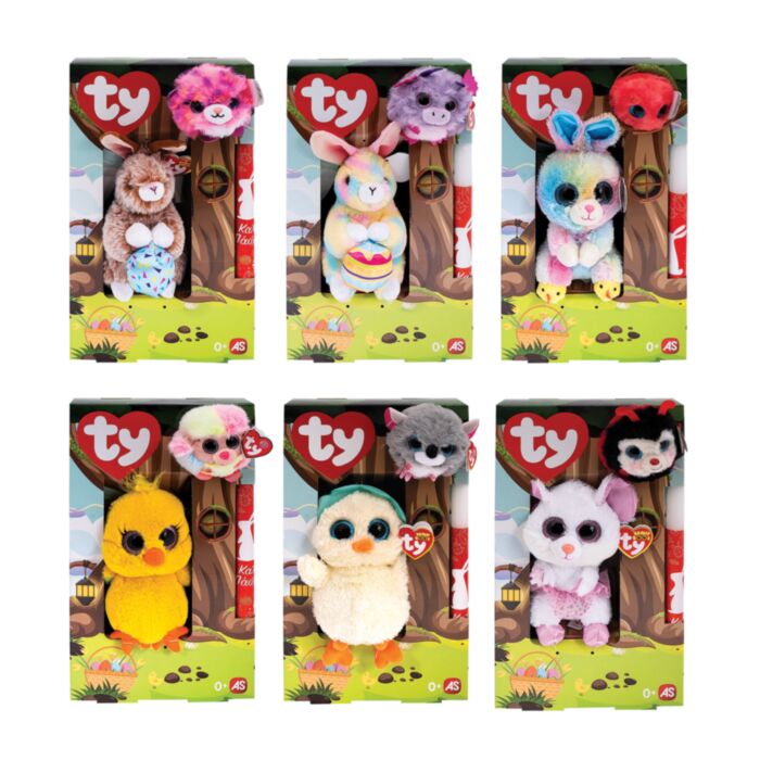 Λαμπάδα TY Beanie Boos 15εκ & Χνουδωτό Beanie Balls