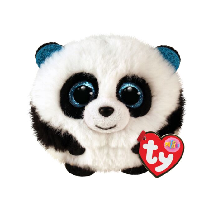 TY Beanie Balls Bamboo Χνουδωτό Πάντα Λευκό Και Μαύρο