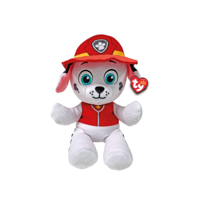 TY Beanie Babies Χνουδωτό Nickelodeon Paw Patrol Marshall 15εκ