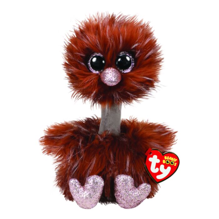 TY Beanie Boos Orson Χνουδωτός Στρουθοκάμηλος Καφέ 23εκ
