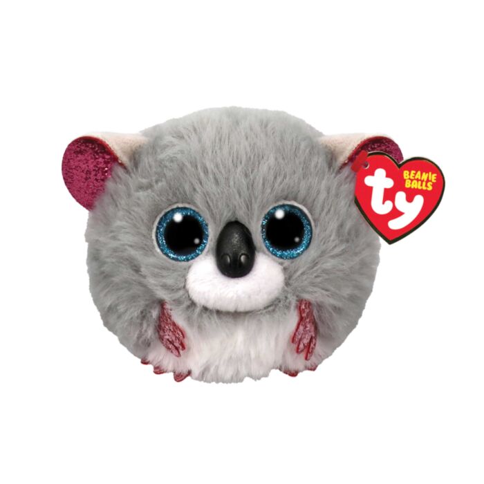 TY Beanie Balls Katy Plush Koala Grey