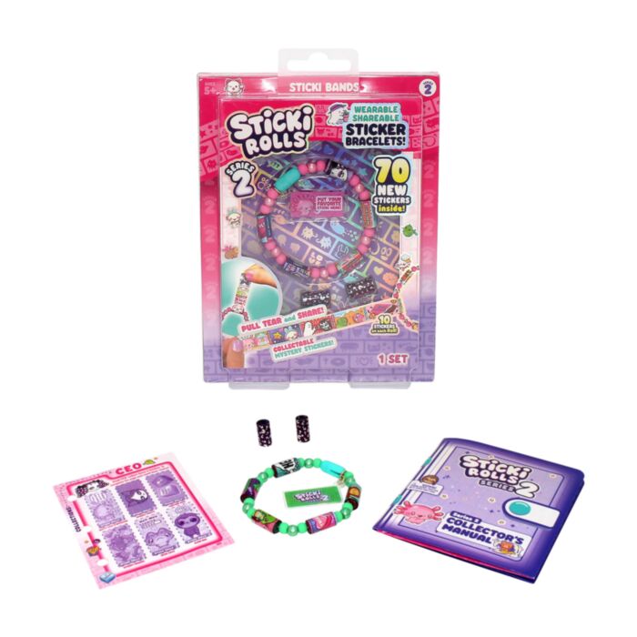 AS Sticki Rolls Bracelet with Stickers Single Pack For Ages 6+