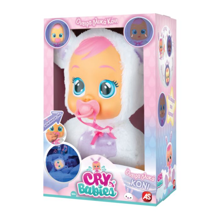 Easter Candle Cry Babies Doll Goodnight Coney - Interactive Baby Doll Bunny Cries Sprakling Tears With Lullabies