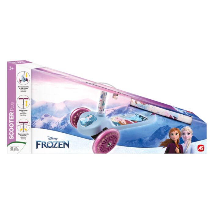 Λαμπάδα AS Παιδικό Scooter Plus Με 3 Ρόδες Disney Frozen Για 3+ Χρονών