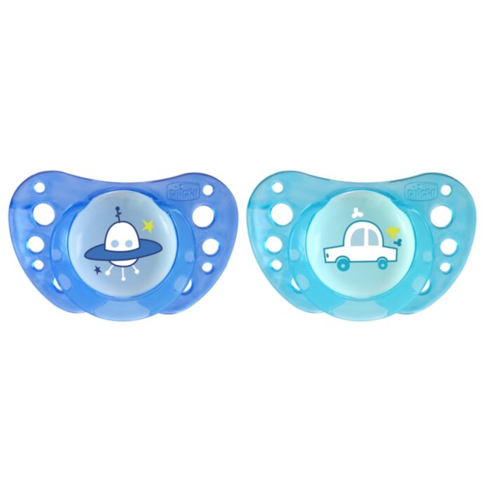Chicco Πιπίλες PhysioForma Air Σιέλ Για 16-36 Μηνών 2τμχ