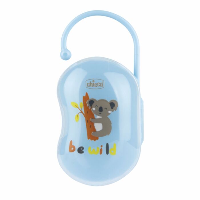 Chicco Case for 2 Pacifiers Light Blue for 0+ Months
