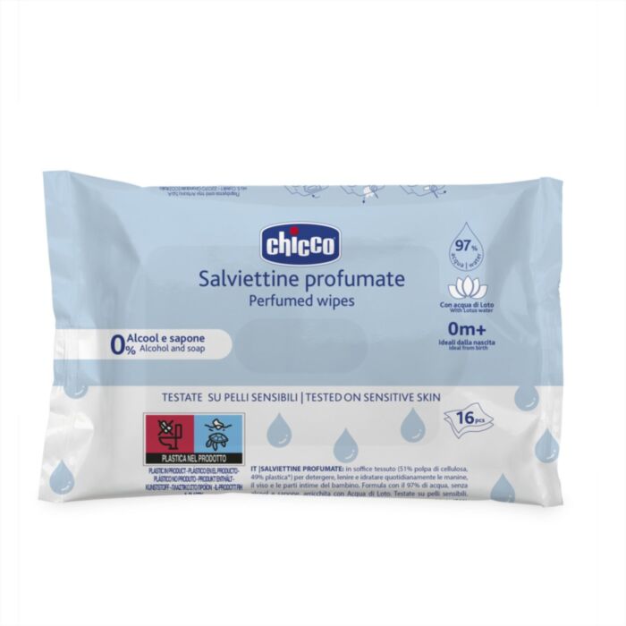 Chicco Baby Wipes 16pcs