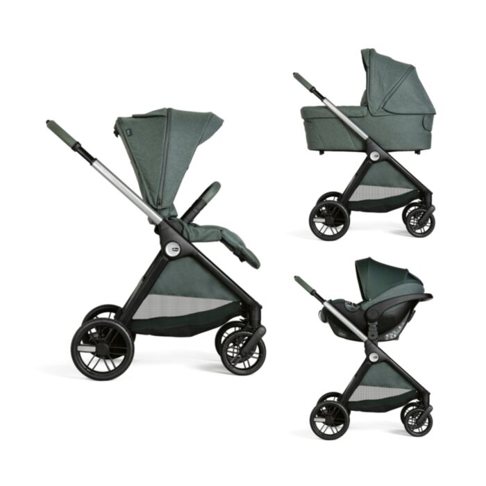 Chicco Καρότσι Μωρού Trio Bellagio Fir Tree για Παιδί έως 22kg