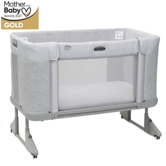 Chicco Next 2 Me Forever Crib Ash Grey