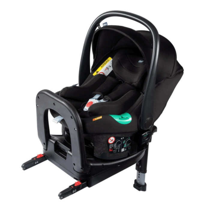 Chicco Kiros i-Size Car Seat with Isofix for Child 40-85 cm with Base Black