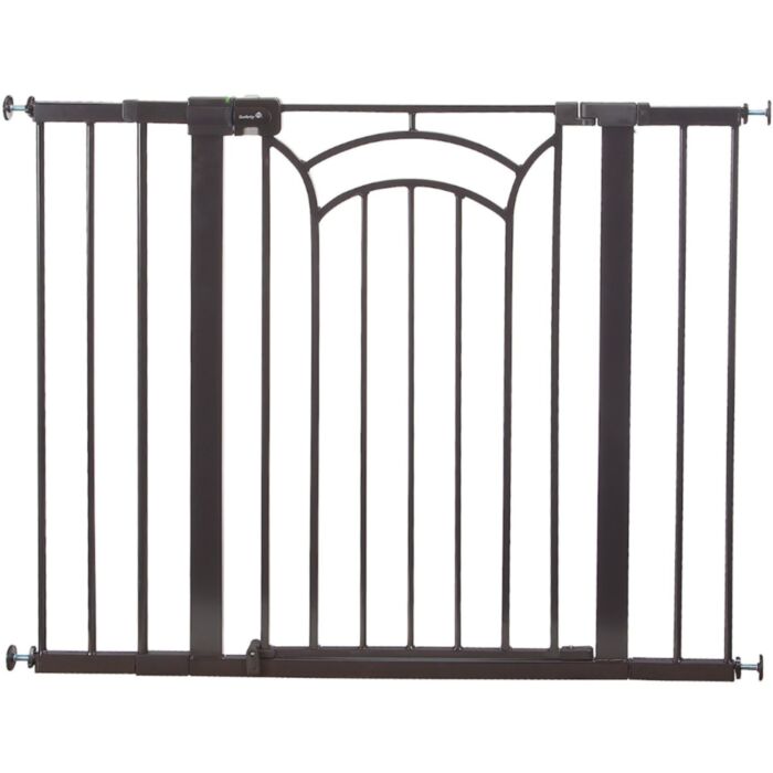 Safety 1st Décor Tall & Wide Safety Gate Brown 74 x 119 cm