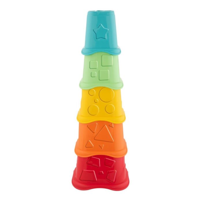 Chicco Baby Toy Pyramid with Cups for 6+ Months