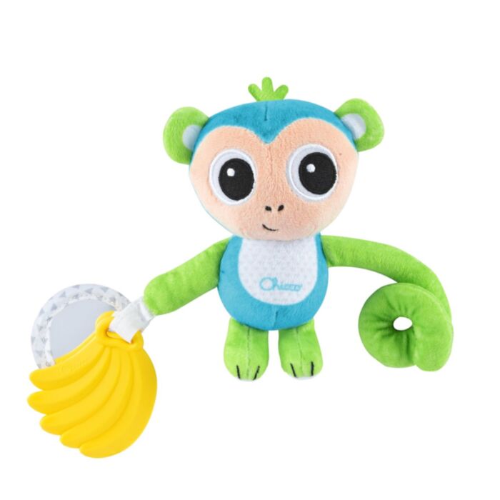 Chicco Baby Stroller Toy Little Monkey For 0+ Months