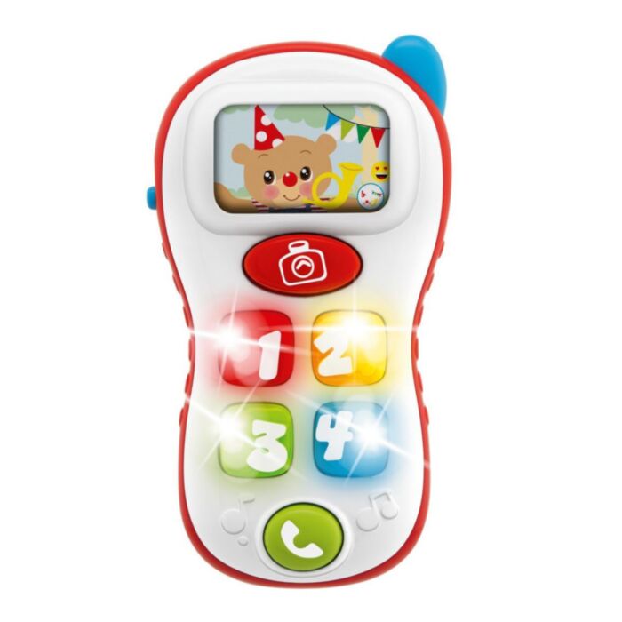 Chicco Educational Selfie Phone Bilingual Toy for 6-36 Months
