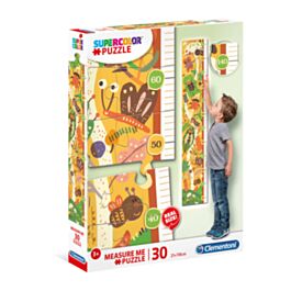 Clementoni Kids Puzzle Maxi Super Color Measure With 30 pcs ascompany.gr