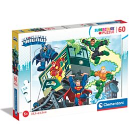 Clementoni Kids Puzzle Super Color Superfriends 60 pcs ascompany.gr