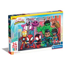 Clementoni Kids Puzzle Maxi Super Color Marvel Spidey And His Amazing ...