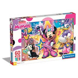 Clementoni Kids Puzzle Maxi Supercolor Disney Minnie 60 pcs ascompany.gr